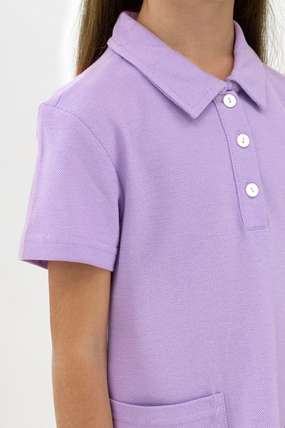 Panço Mädchenkleid mit Polokragen