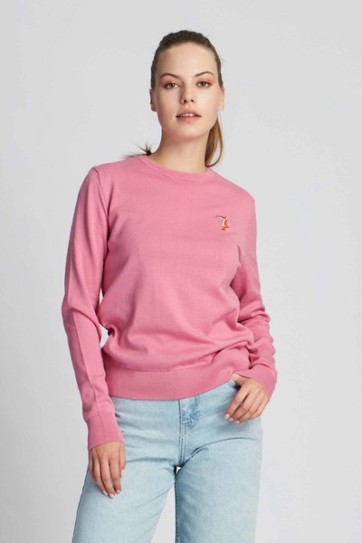 Ruck & Maul Pembe Kadın Kazak