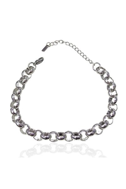 Güler Yüzlü Silver STEEL FORCE CHAIN BRACELET