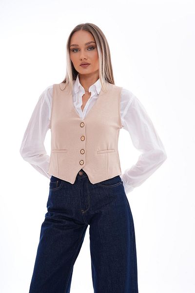 ŞİMAL Vestă de damă cu închidere cu nasturi 245289   -