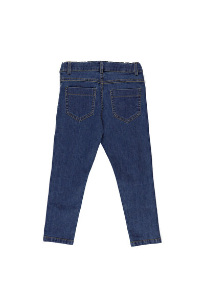 Panço NavY kék szakadt, mosható fiú farmernadrág