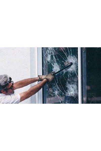 Ecce Film negru pentru fereastră de securitate - 50 cm x 6 metri, american anti-zgârieturi, ton mediu