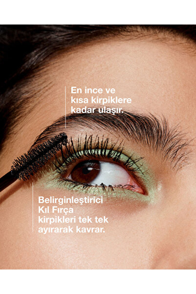 Clinique High Impact™ High-Fi™ Yoğun Hacim Veren Maskara - Ultra Siyah 10ml | Hindistan Cevizi, Argan Yağı