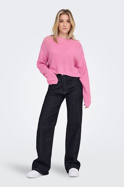 ONLY Women's Off Shoulder Crop Sweater - 15284453