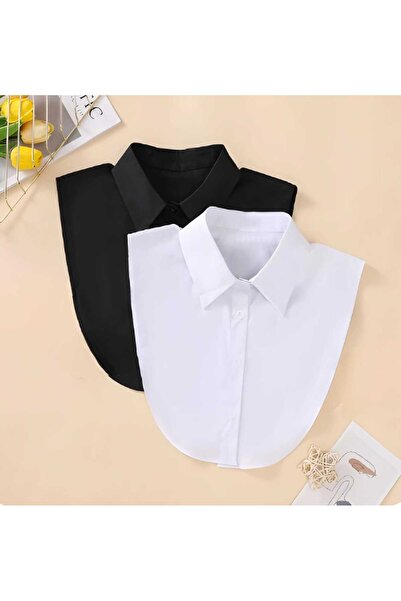 MODA ALFA Set de două fuste cu jumătate de cămașă alb-negru