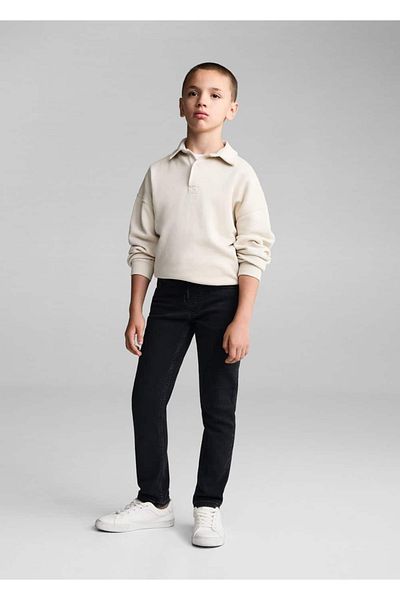 MANGO Kids Jeans mit Schnürung an der Taille