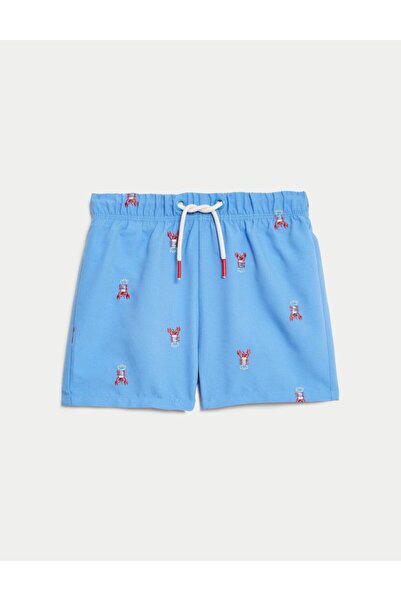 Marks & Spencer Istakoz Desenli Deniz Şortu (0-3 Yaş)