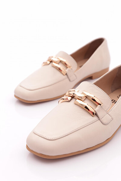 DGN Екрю жіночі лофери - з аксесуарами 8122678