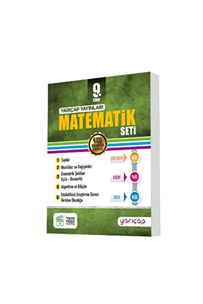 Irmak Yayınları yarı çap 9.sınıf matematik fasikül set