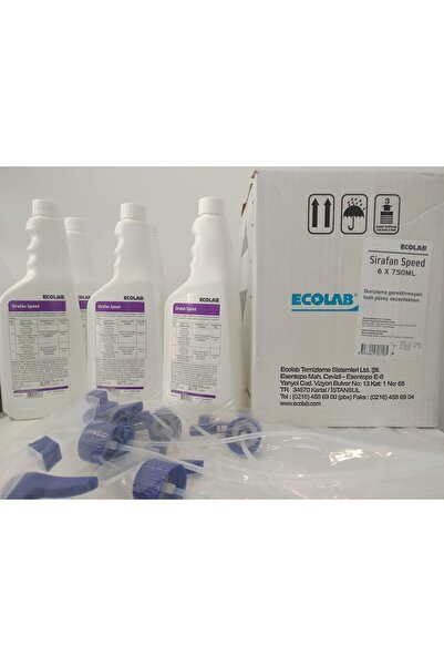 Ecolab Sirafan Speed 750 ml x 6 Adet