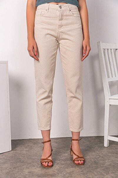 MAKRAS EXCLUSIVE A155260 Jeans High Waist Mom Skinny Jeans