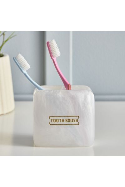 Home Box Orion Polyresin Toothbrush Holder