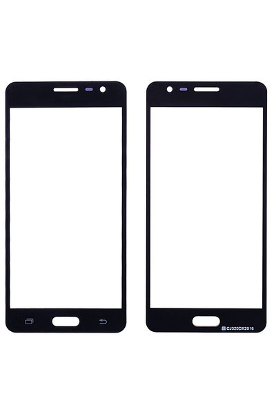 Nettech Teknonet Samsung Galaxy J300 J3 Compatible Touch Lens + Film - Black