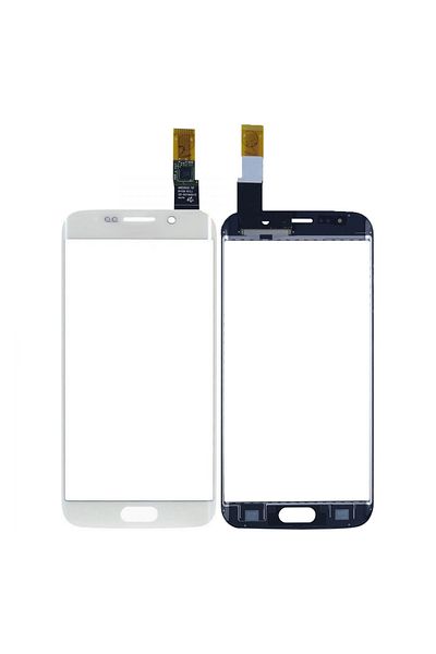 Nettech Teknonet Samsung Galaxy G925 S6 Edge Compatible Touch Lens + Film - White