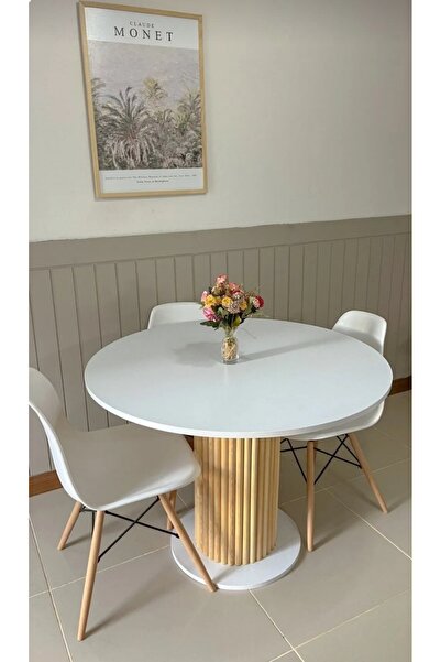 uğurlubaylar Yuvarlak Masa Yemek Masası Mutfak Masası Kafe Masası 90cm
