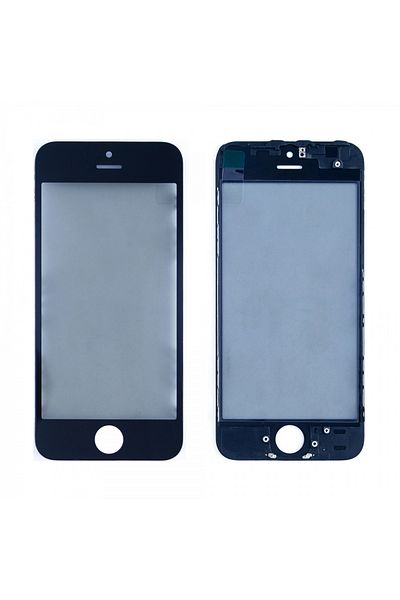 Nettech Teknonet iPhone 5S Compatible Touch Lens Oca Polarized Frame - Black