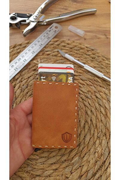 GoGoPlus Monies Mechanismed Hand Stitched Card Holder