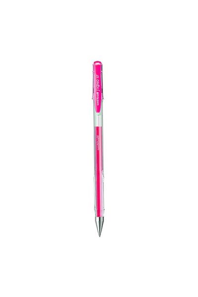 UNİ-BALL UNI BALL UM-100 Signo Gel 0.7mm Highlighter Red Pen