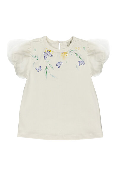 Panço T-shirtwithTulleSleeves