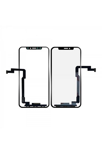 Nettech Teknonet iPhone XS Compatible Touch Lens with Film - Black