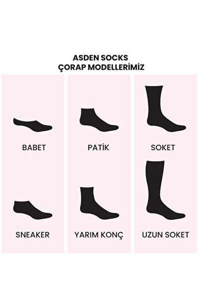 ASDEN Unisex Bamboo College Tennis Socks Premium, Black Striped 3-Pack