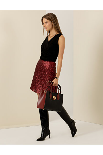 Pierre Cardin Bordo El Çantası 50266439-900