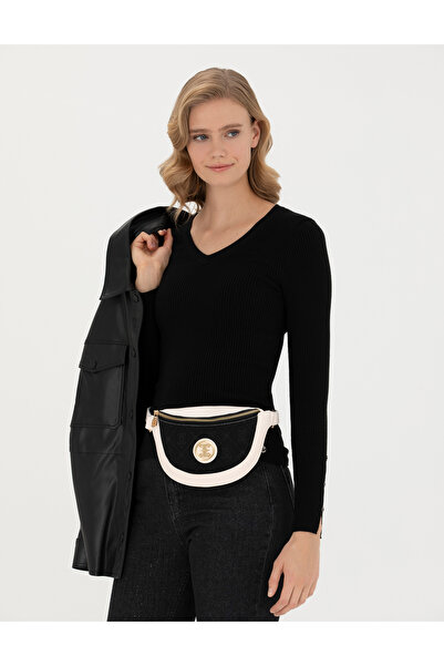 Pierre Cardin Siyah Bel Çantası 50284127-VR046
