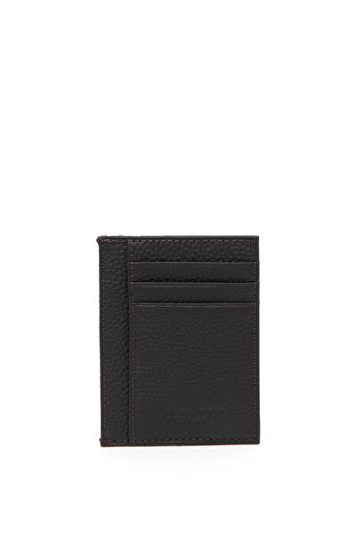 Pierre Cardin محفظة رجالية من الجلد 100% باللون البني 50289269-VR029