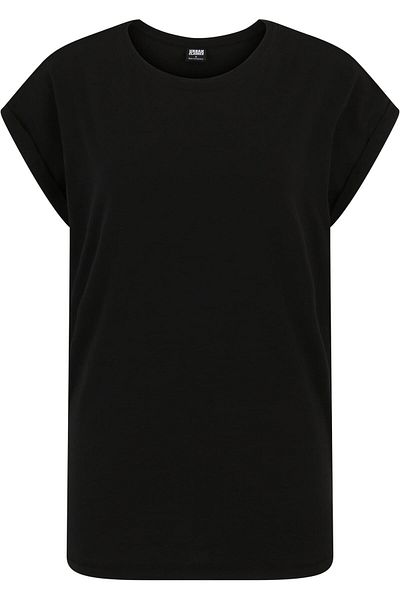 Urban Classics Damen Ladies Extended Shoulder Tee 2-pack
