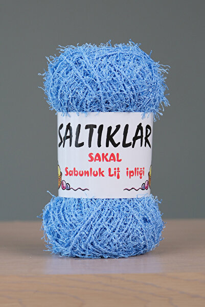 SALTIKLAR Sakal Sabunluk Lif Ipliği - Premium Kese Ve Sabunluk Ipi 100gram/85...
