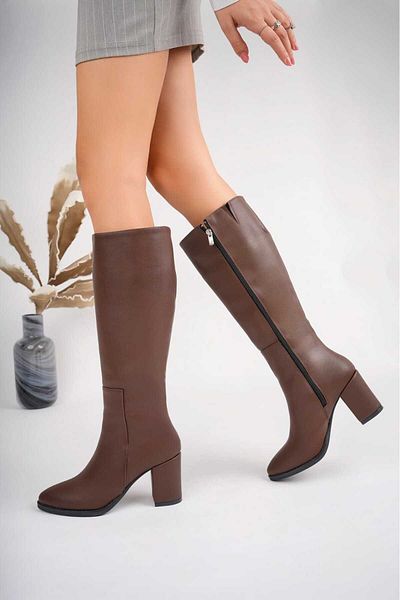LİMA SHOES Γυναικείες μακριές μπότες με τακούνι