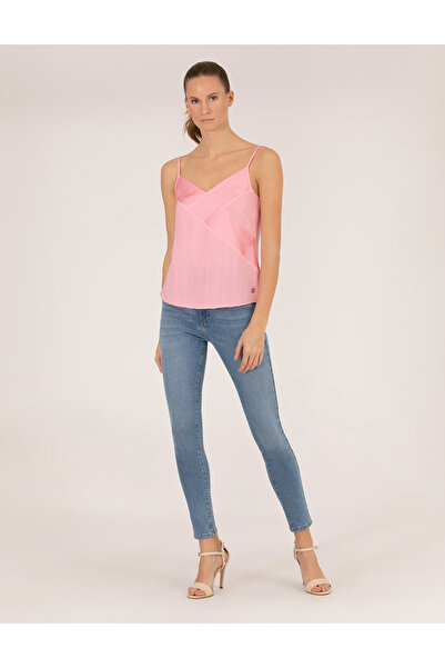 Pierre Cardin Ανοιχτό μπλε στενό τζιν παντελόνι 50262748-VR003