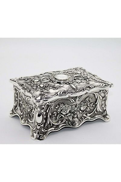 ES ELEGANS Sable Party Party Accessory & Costume Metal Boxed Jewelry Box Decorative Gift