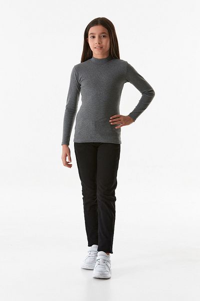 Fulla Moda Κοριτσίστικο κορμάκι Basic Stand Collar