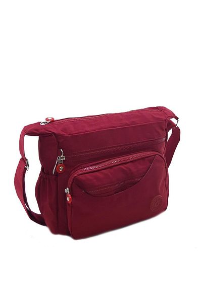 Baginn Geantă Messenger cu mai multe compartimente Curea încrucișată din material textil clinker rezistent la ploaie