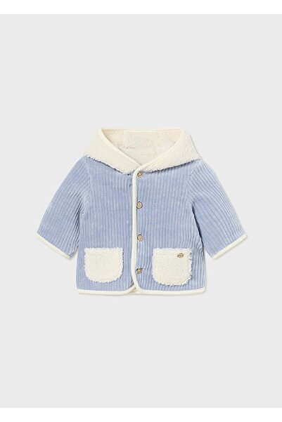 MAYORAL معطف طفل رضيع أزرق