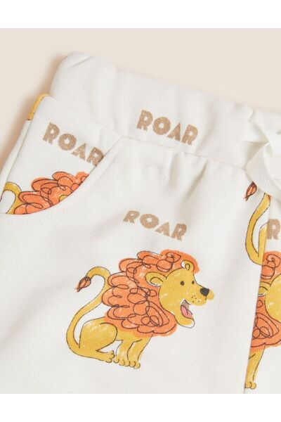 Marks & Spencer Aslan Desenli Şort (0-3 Yaş)