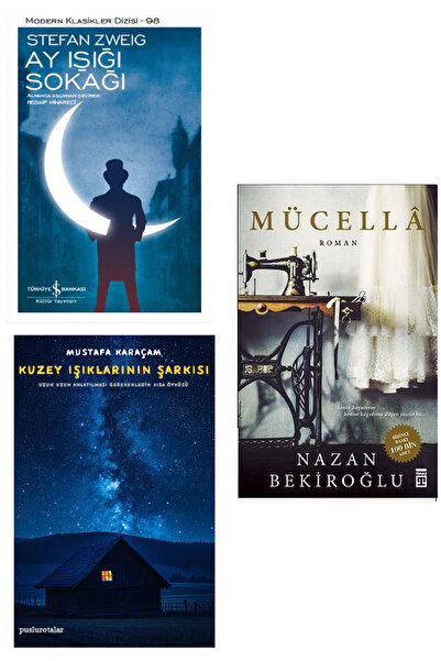 TÜRKİYE İŞ BANKASI KÜLTÜR YAYINLARI Mücellâ Nazan Bekiroğlu + Ay Işığı Sokağı...