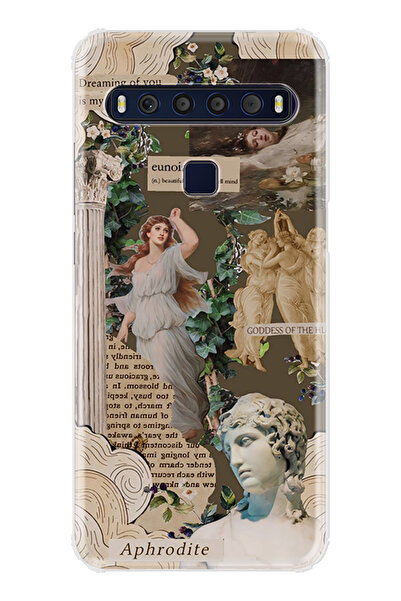 TCL 10L Kılıf Kapak HD Desenli Baskılı Yüksek Korumalı Silikon xt-10ltcl STK-...