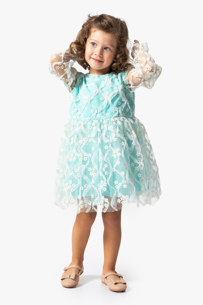 Baby Animals Kız Bebek Elbise Kız Çocuk Elbise Doğum Günü Parti Düğün Tütü Tü...