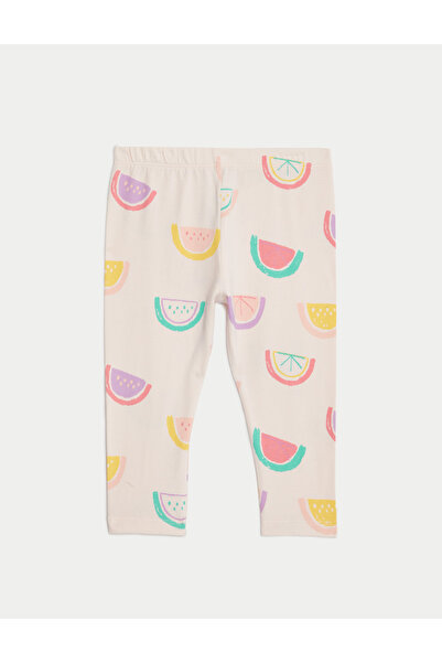 Marks & Spencer 2'li Desenli Legging Tayt (0-3 Yaş)