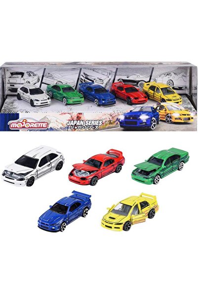 Majorette Japan Series 5 Car Set
