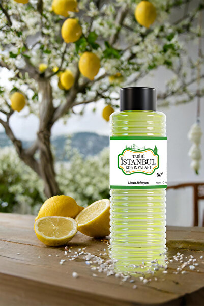 TARİHİ İSTANBUL KOLONYALARI 1830 Limon Kolonyası - Doğal Limon Kokusu 400 ml