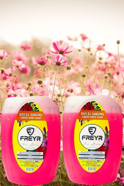 FREYR 5 Lt Extra Flower Garden Perfumed Moisturizing Liquid Hand Soap - 2pcs