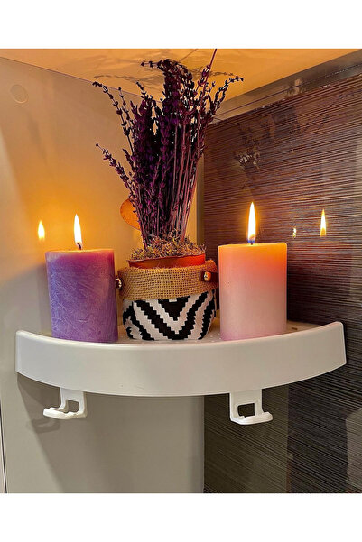 UmutAksesuar BANYO MUTFAK DÜZENLEYİCİ VİDASIZ KOLAY MONTAJ RAF