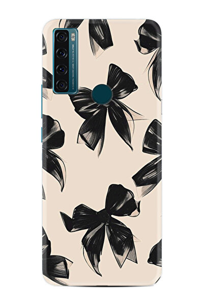 TCL 20 SE Kılıf HD Baskılı Desenli Yüksek Korumalı Silikon Kapak xt-20se STK-...