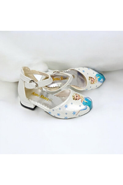 PATİK BEBE Dívčí večerní společenské boty na podpatku Elsa