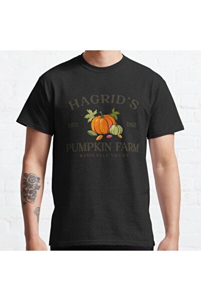 ZOKAWEAR Široka unisex majica Hagrid's Pumpkin Patch za jesen, inspirisana HP...