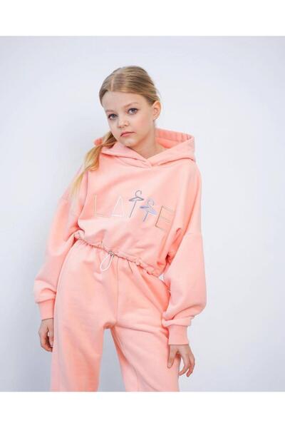 KOKOŞ BEBEK Latte Crop Eşofman Takımı | 4/10 Yaş Arası