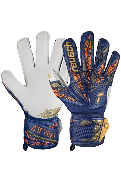 Reusch Attrakt Grip Kaleci Eldiveni 5470815-4410 Mavi